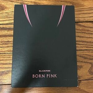 Blackpink Born Pink Album OS Black K-pop CD Photobook Box Set YG Korean music